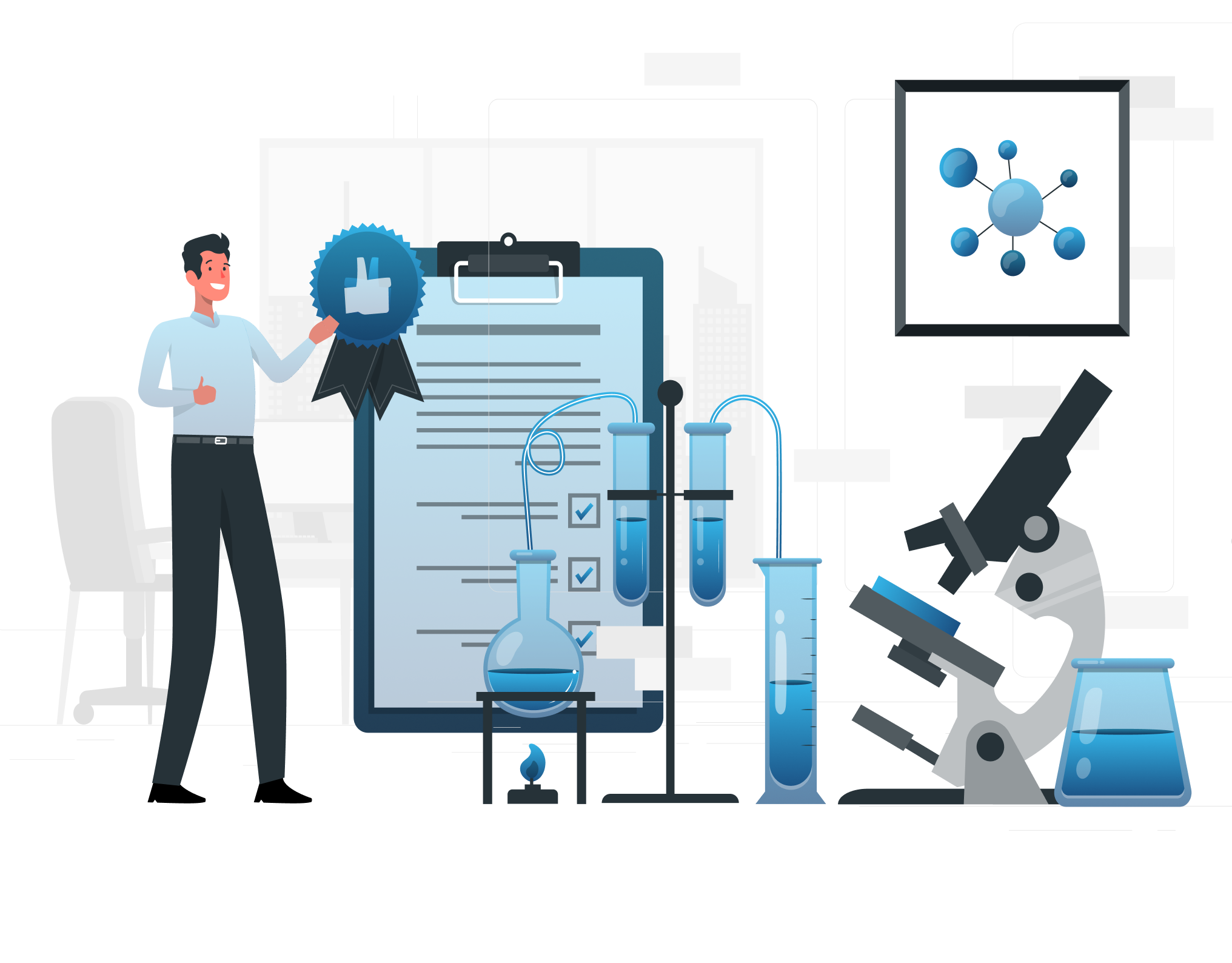 Quality Control Illustration